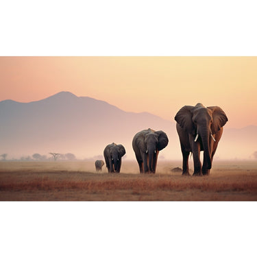 Tableau Photo d'Éléphant
